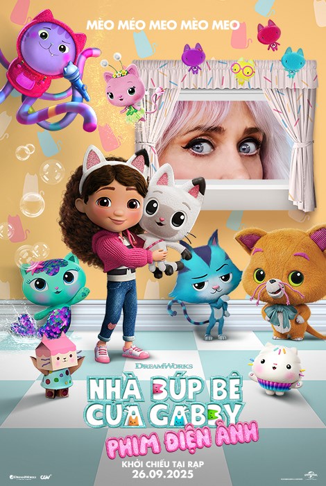 GABBY'S DOLLHOUSE THE MOVIE: NHÀ BÚP BÊ CỦA GABBY