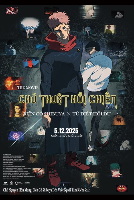 JUJUTSU KAISEN: BIẾN CỐ SHIBUYA x TỬ DIỆT HỒI DU