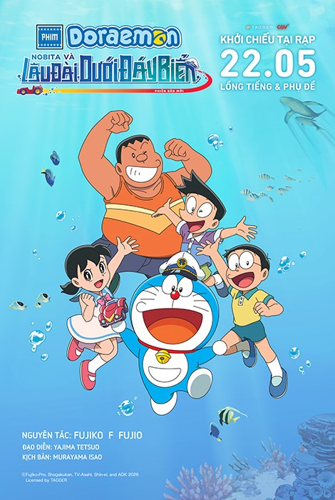 DORAEMON: NOBITA VÀ LÂU ĐÀI DƯỚI ĐÁY BIỂN