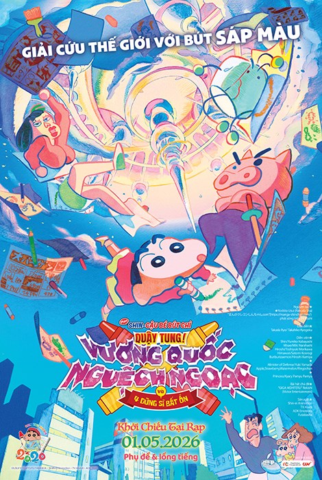 SHIN – CẬU BÉ BÚT CHÌ: QUẬY TUNG!