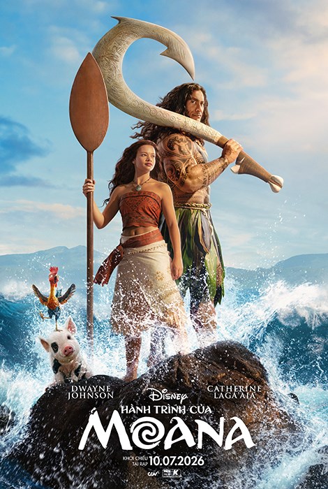 MOANA LIVE-ACTION: HÀNH TRÌNH CỦA MOANA