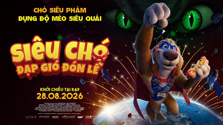 CHARLIE THE WONDERDOG: SIÊU CHÓ ĐẠP GIÓ ĐÓN LỄ