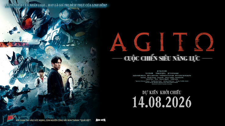 Poster phim Agito: cuộc chiến siêu năng lực
