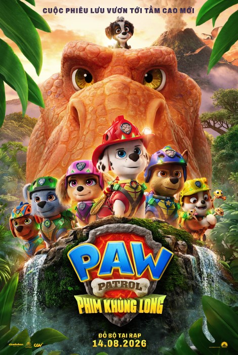 PAW PATROL-THE DINO MOVIE: PHIM KHỦNG LONG